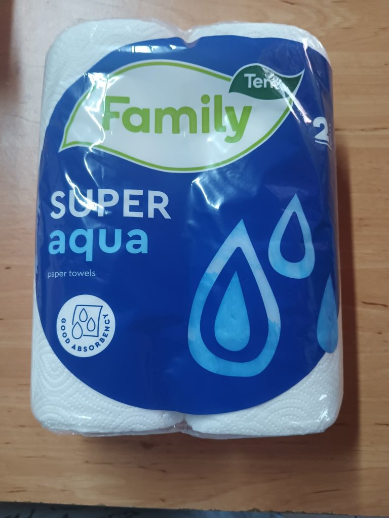 Family Super Aqua Kéztörlő 2 tekercs