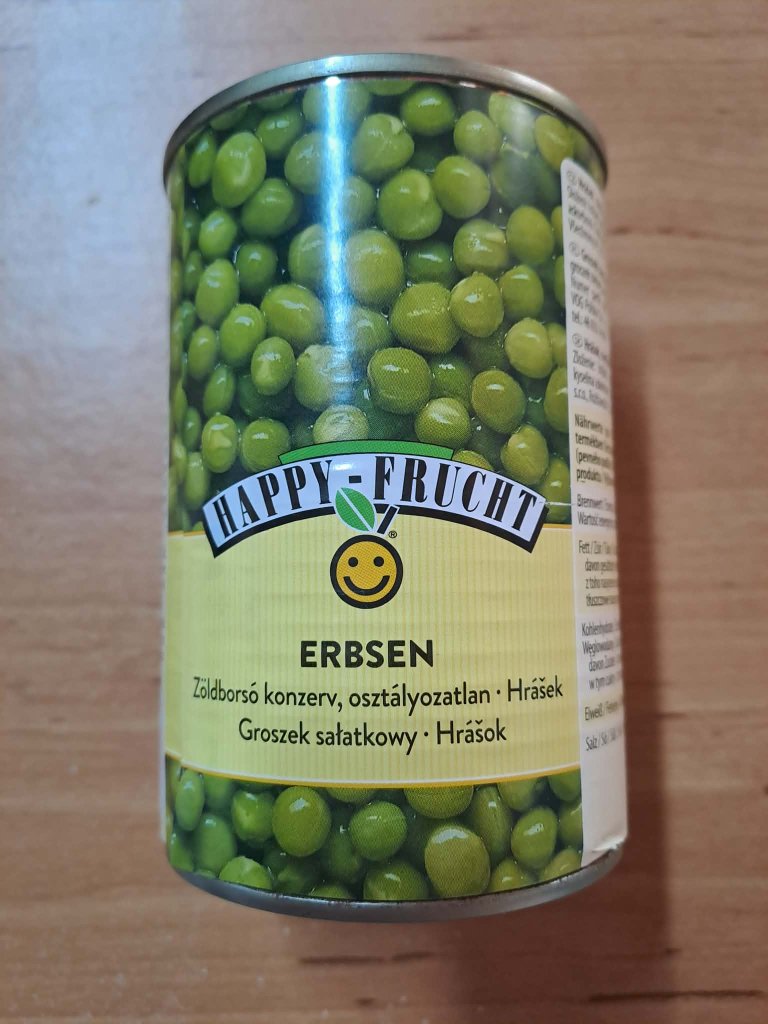 Happy Frucht Zöldborsó 400 Gr