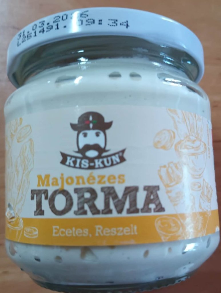 Kis Kun Majonézes torma 190Gr