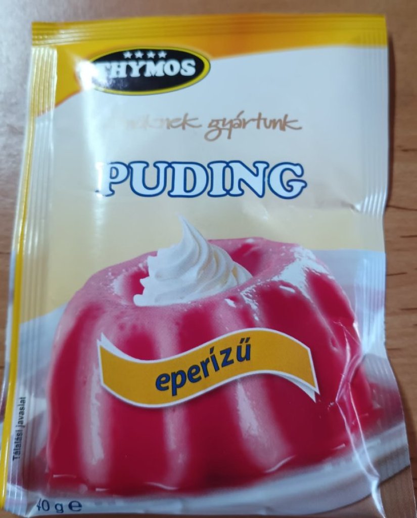 Thymos Puding Eper ízű 40Gr